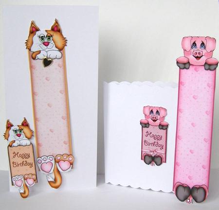 12 Mixed Animal Tags by Margaret McCartney