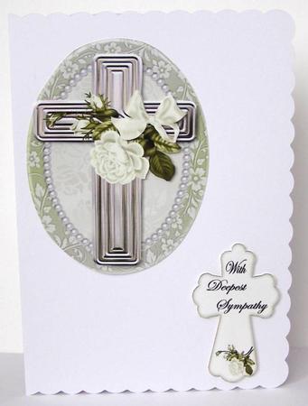 Sympathy Topper Cross by Margaret McCartney