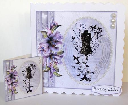 Lillies and Butterflies by Margaret McCartney