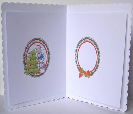 Christmas Penguin Fun Insert by Margaret McCartney