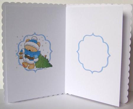 Teds Guiding Light Blue Insert by Margaret McCartney