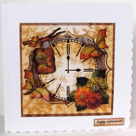Male Card Time Autumn Colors by Margaret McCartney