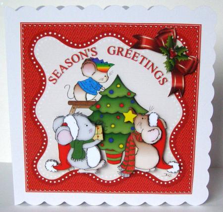Christmouse Tree Topper by Margaret McCartney