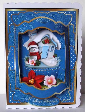 Mini 3D Beau Window - Scrumptious Christmas by Margaret McCartney