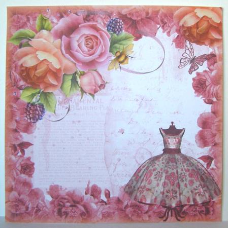 Insert to Compliment Pink and Peach Dreams by Margaret McCartney