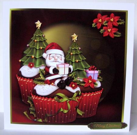 Christmas Cupcakes by Margaret McCartney