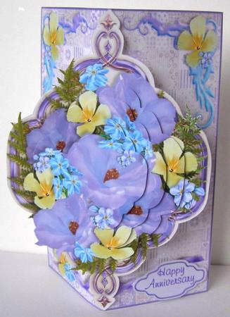 Fold Back Front Mini-kit - Lemon & Lilac by Margaret McCartney
