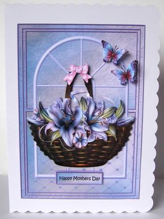 Flower Basket Window by Margaret McCartney