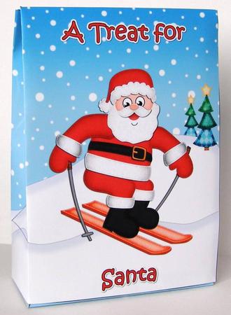 3D Xmas Treat for Santa Large Gift Bag Mini Kit by Margaret McCartney