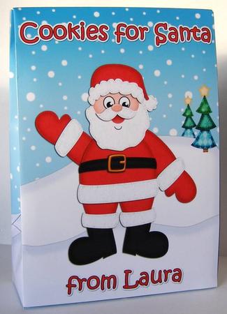 3D Xmas Cookies for Santa from Laura Large Gift Bag Mini Kit by Margaret McCartney