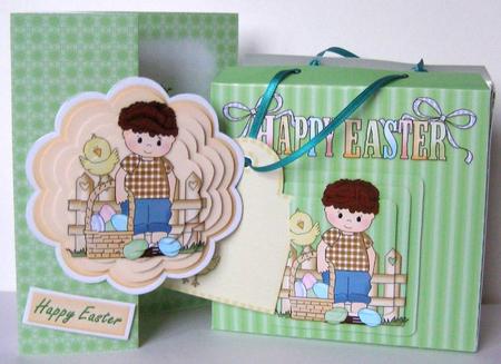 Easter Basket Boy by Margaret McCartney