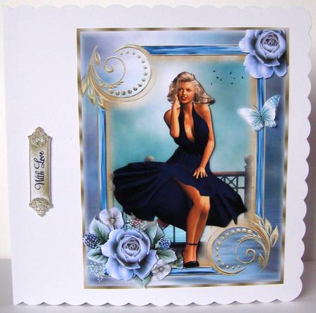 A Windy Day Retro Style by Margaret McCartney