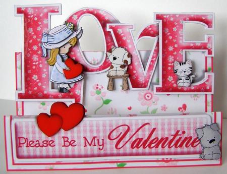 Words & Pictures Stepper Mini-kit - Puppy Love by Margaret McCartney