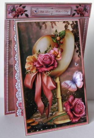 3 in 1 Floral Bonnet by Margaret McCartney