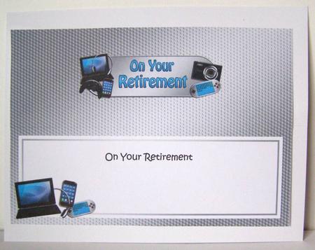 Retirement Gadgets & Gizmos Matching Large Dl Insert by Margaret McCartney