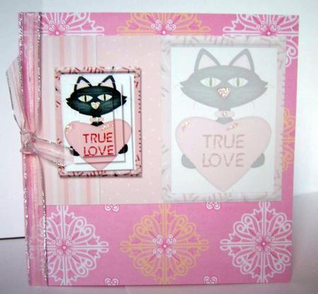True Love Cat Foldback by Margaret McCartney