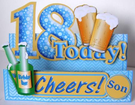 Words & Pictures Stepper Mini-kit - 18 Cheers by Margaret McCartney