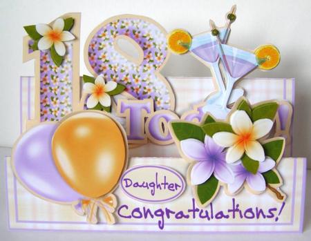 Words & Pictures Stepper Mini-kit - 18 Today by Margaret McCartney