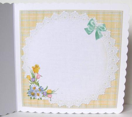 8x8 Flowers for Easter Mini Kit Insert Plate by Margaret McCartney