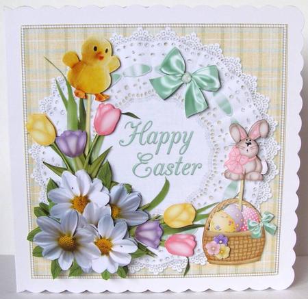 8x8 Flowers for Easter Mini Kit by Margaret McCartney