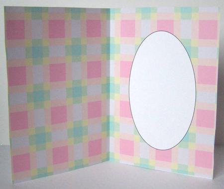 Easter Plaid Insert 1 by Margaret McCartney