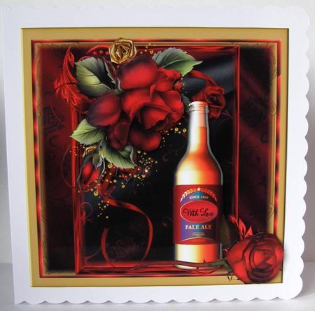 Wonderful Beer and Red Roses by Margaret McCartney