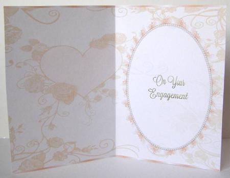 Cream Heart and Roses Insert, with Ivory Lace and Pearls 3 by Margaret McCartney