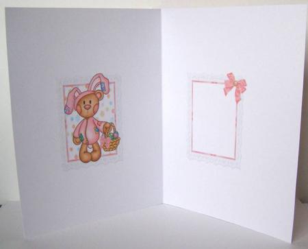 Some Bunny Loves You  - girl Insert by Margaret McCartney