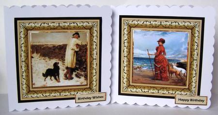 Walking Their Dogs Toppers by Margaret McCartney