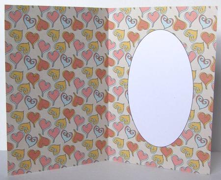 Valentine Heart Doodles Insert 1 by Margaret McCartney