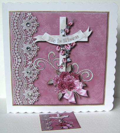 8x8 Easter Sunrise Topper 1 by Margaret McCartney