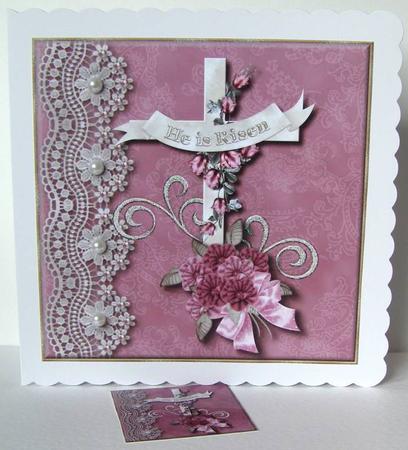 8x8 Easter Sunrise Topper 2 by Margaret McCartney