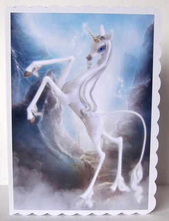 Whimsical Unicorn 1 by Margaret McCartney