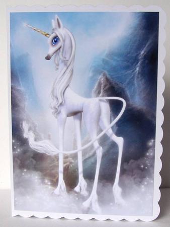 Whimsical Unicorn 2 by Margaret McCartney