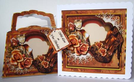 No One Could Ever Fill Your Shoes - Bag & Card Kit by Margaret McCartney