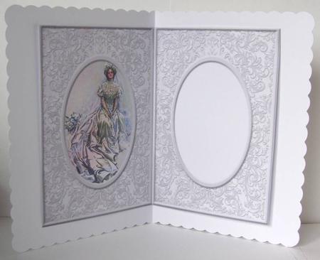 Vintage Bride Insert by Margaret McCartney