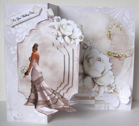 No Holes Fold the Bride Card Kit by Margaret McCartney