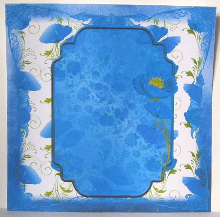Insert to Compliment Poppy Blue by Margaret McCartney