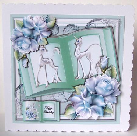 Proud Moments - Unicorn Mother & Foal Mini Kit by Margaret McCartney