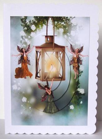 The Fairies of the Lamp - Oval Pyramid by Margaret McCartney