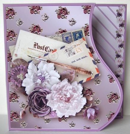 Letters Home - Wavy Border Card Mini Kit by Margaret McCartney