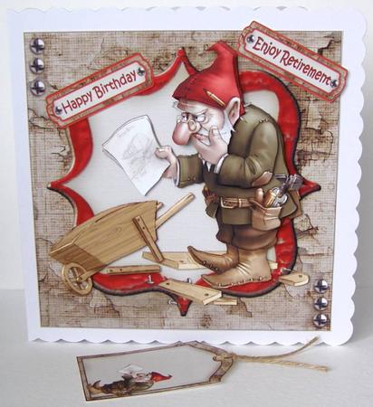 8x8 DIY Gnome Mini Kit by Margaret McCartney