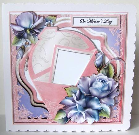 Open Envelope Card Front - Perfect Pastels & Pearl by Margaret McCartney