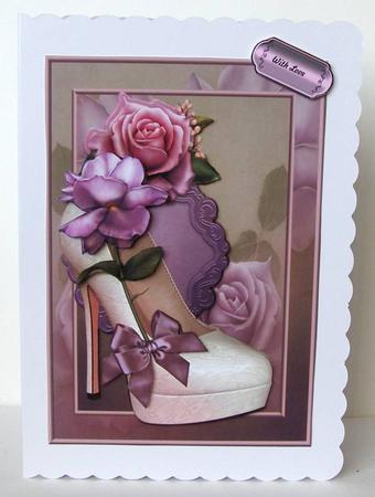 Fabulous Shoes and Belle Roses by Margaret McCartney