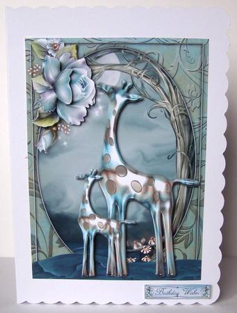 Moonlit Giraffes by Margaret McCartney