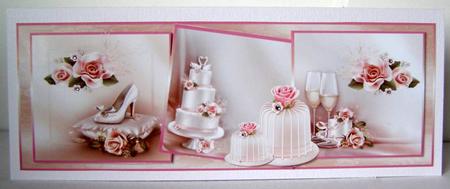 Large Dl Card Wedding by Margaret McCartney