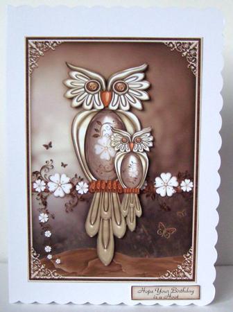 Autumn Owls by Margaret McCartney