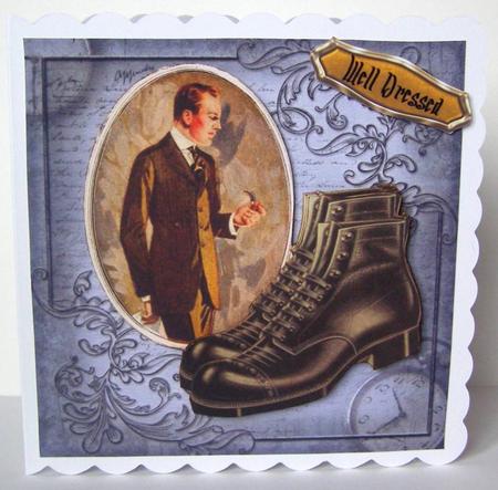 Well Dressed Man - Black Brogues by Margaret McCartney