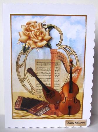Classic Male Card by Margaret McCartney