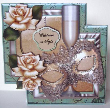 Creative Corners - Masking the Celebration by Margaret McCartney